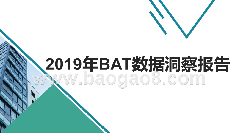 2019年BAT数据洞察报告.pptx_第1页