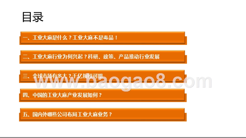 2019工业大麻市场发展前景研究报告.pptx_第3页