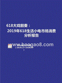 2019年618生活小电市场消费分析报告.pptx