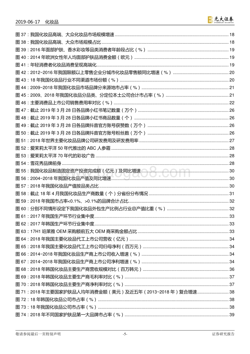 化妆品行业2019年下半年投资策略：把握行业机遇与趋势，关注长短期竞争要素.pdf_第5页