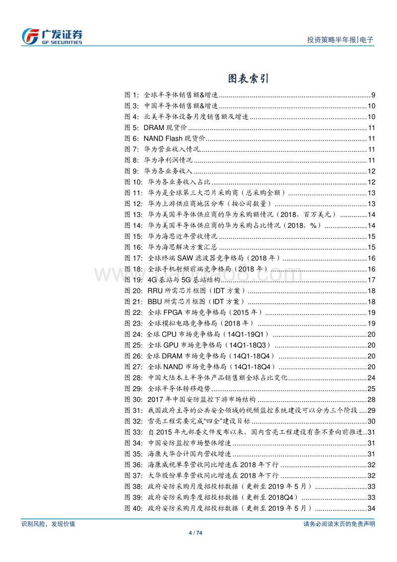 电子行业2019中期投资策略：布局硬科技，寻找确定性产业趋势.pdf_第4页