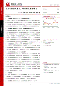 计算机行业2019半年度策略：自主可控坚定基石，新兴科技展翅腾飞.pdf