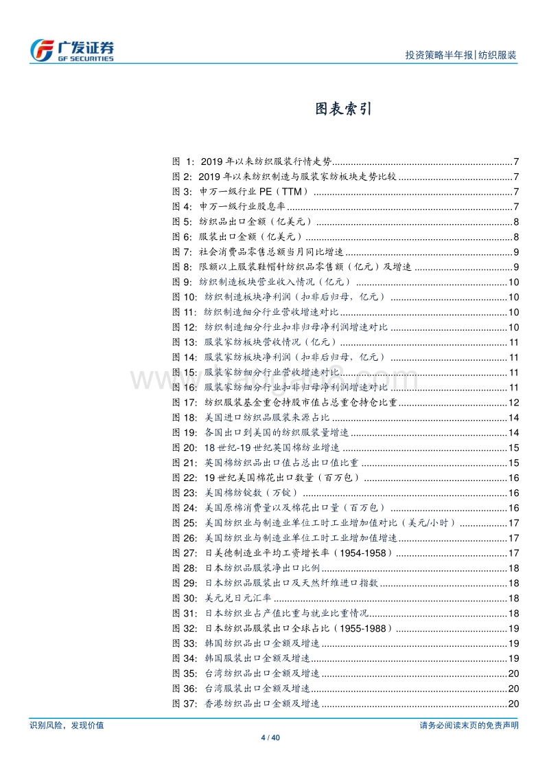 纺织服装行业：上游关注产业转移，下游关注高景气子行业.pdf_第4页