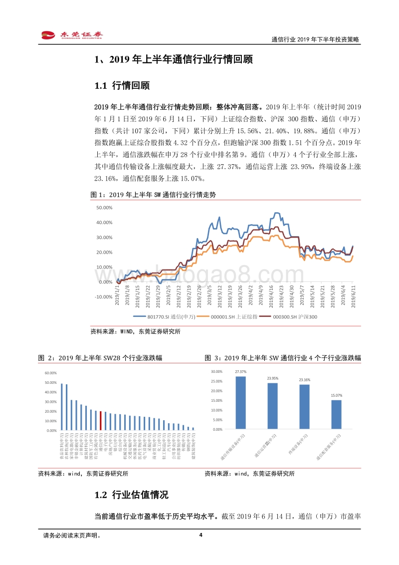 通信行业2019年下半年投资策略：己亥年承上启下，5G元年产业链吹响号角.pdf_第4页