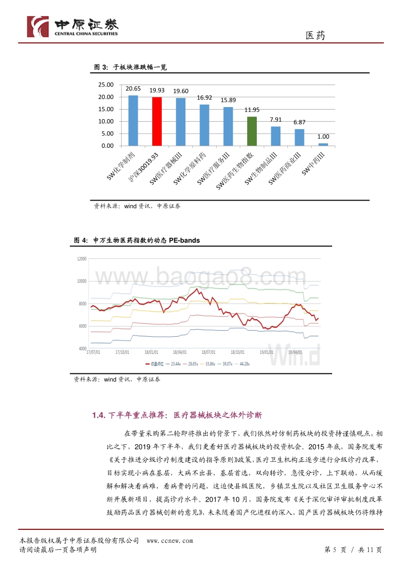 医药行业半年度策略：行业利润增长放缓，关注IVD行业投资机会.pdf_第5页