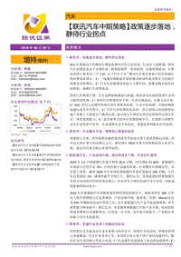 汽车中期策略：政策逐步落地，静待行业拐点.pdf