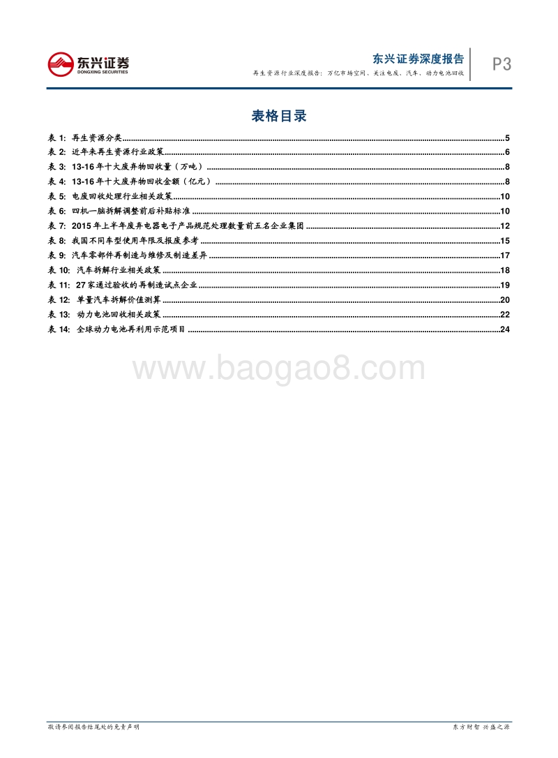 再生资源行业：万亿市场空间，关注电废、汽车、动力电池回收利用.pdf_第3页