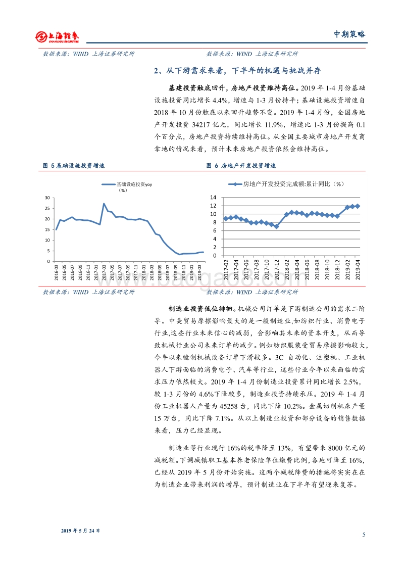 机械行业2019年中期投资策略：挑战与机遇并存，聚焦核心公司.pdf_第5页