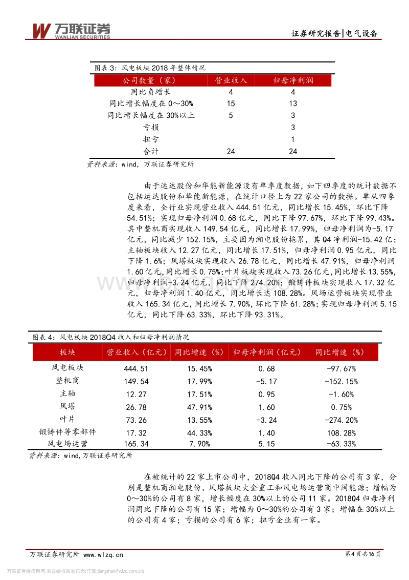 风电行业18年报总结与投资策略专题.pdf_第4页
