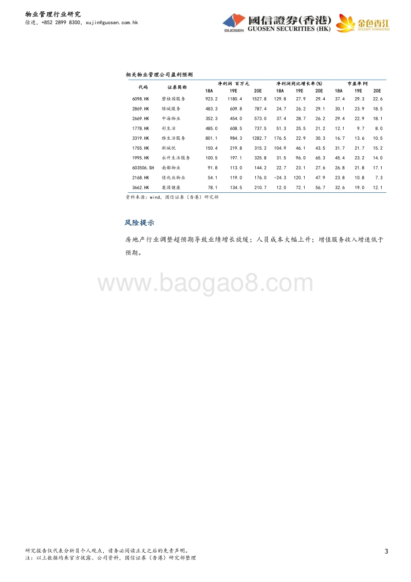 物业管理行业：房地产行业战略转型，物管公司迎来上市潮.pdf_第3页