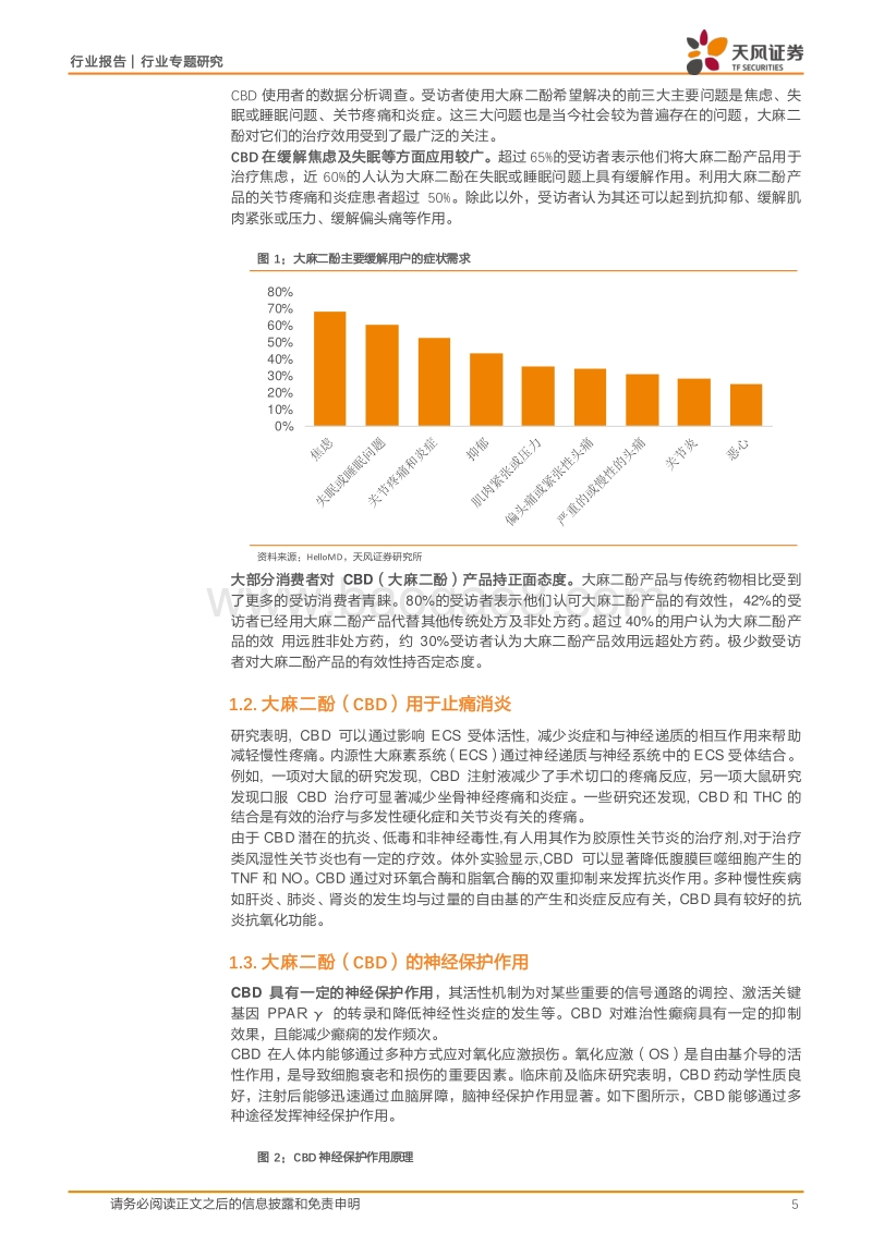 工业大麻方兴未艾，医疗用途大有可为.pdf_第5页