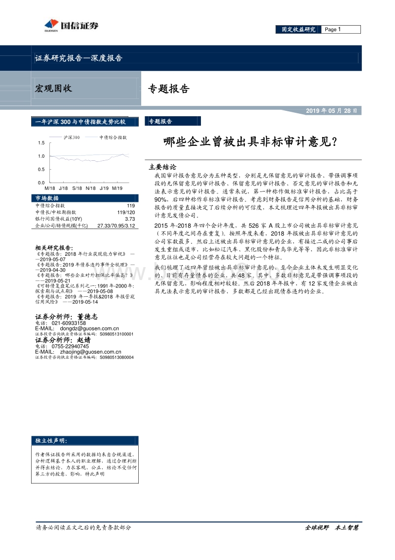 哪些企业曾被出具非标审计意见？.pdf_第1页