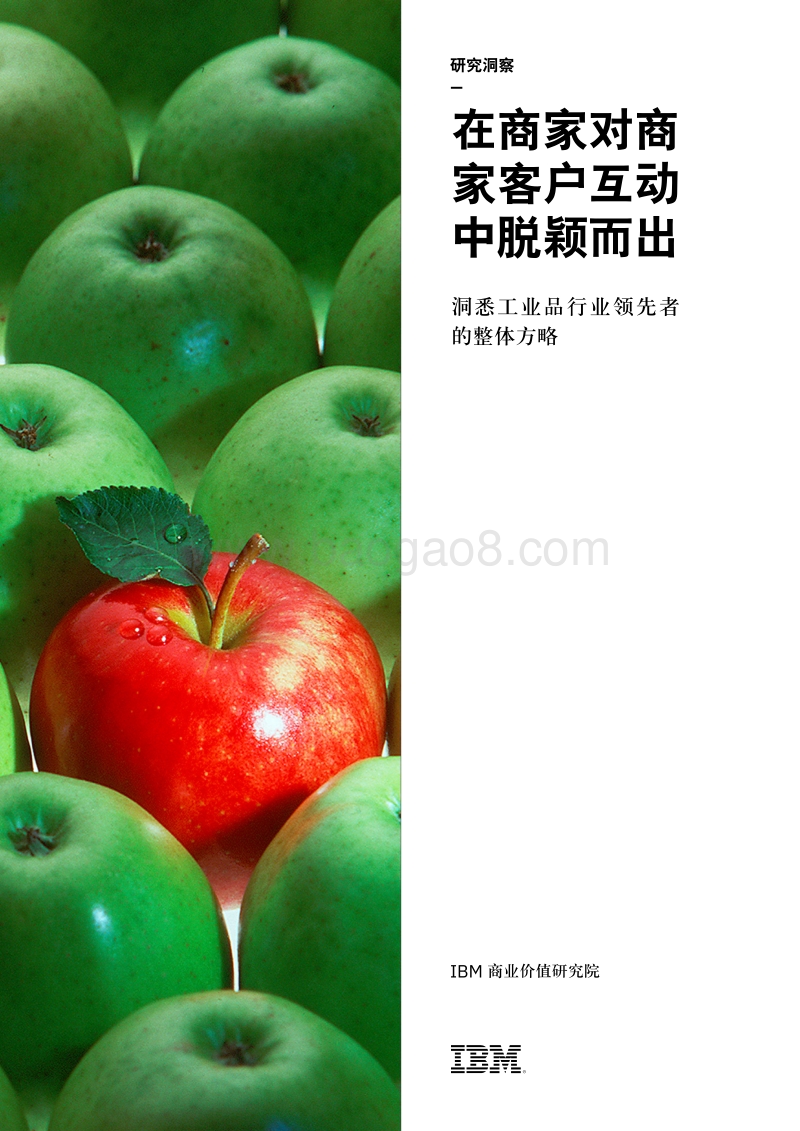 在商家对商家客户互动中脱颖而出：洞悉工业品行业领先者的整体方略.pdf_第1页