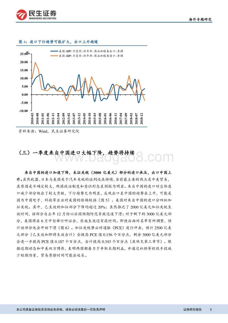 繁华即将逝去：贸易摩擦下的美国经济展望.pdf_第5页