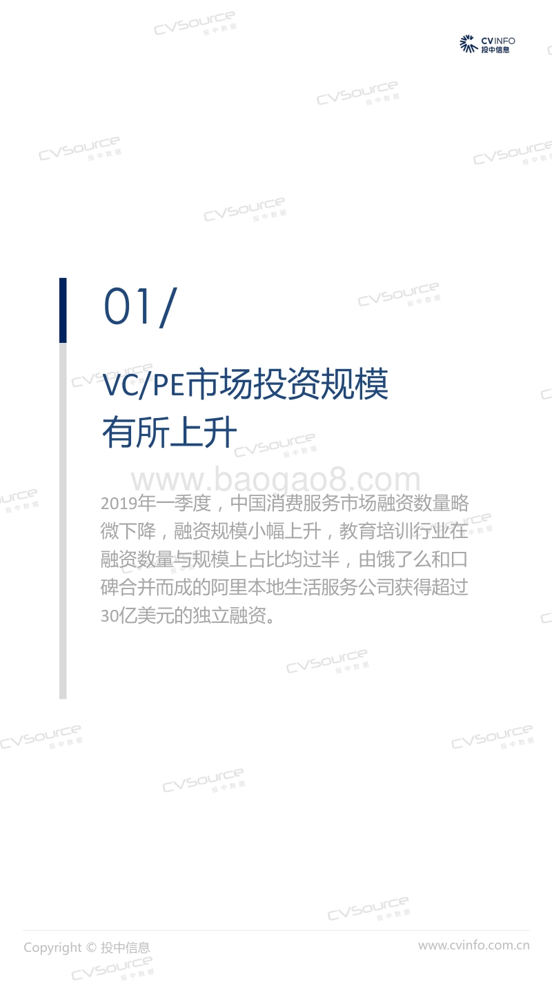 2019年Q1中国消费服务市场数据报告.pdf_第3页