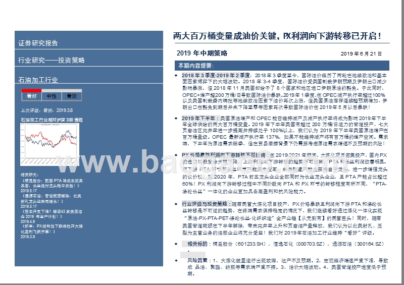 石油化工行业2019年投资前景研究报告.pptx_第3页