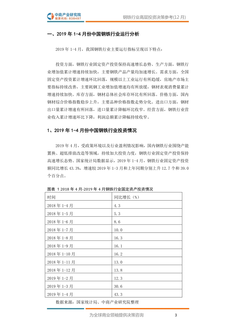 2019年4月中国钢铁行业高层投资决策参考.pdf_第5页