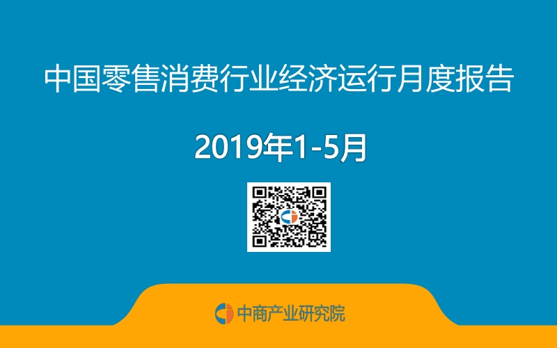 2019年1-5月中国零售消费行业经济运行月度报告.pdf_第1页