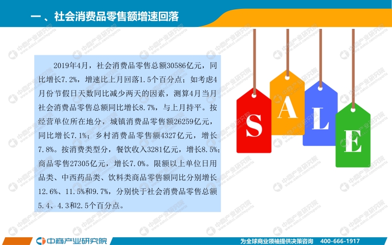 2019年1-4月中国零售消费行业经济运行月度报告.pdf_第2页