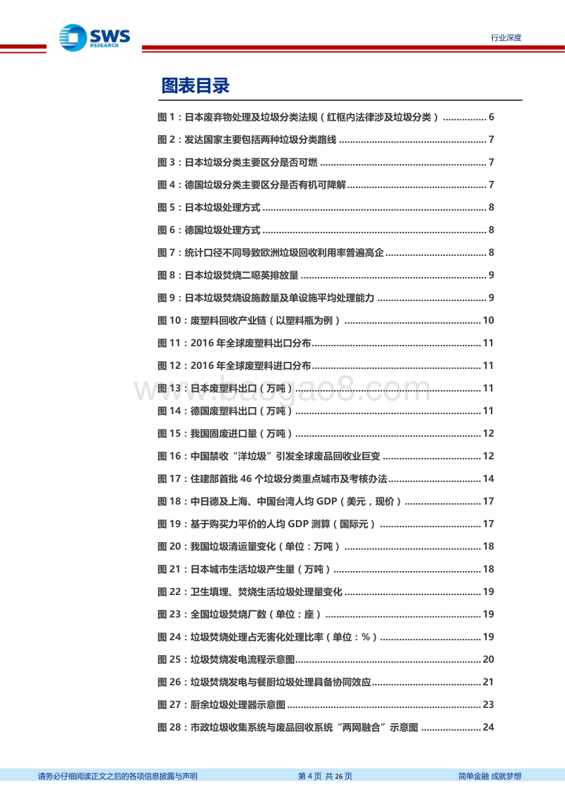 垃圾分类政策深度报告之一：理性看待海外经验，看好一体化处理模式.pdf_第4页