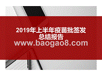 2019年上半年疫苗批签发总结报告.pptx