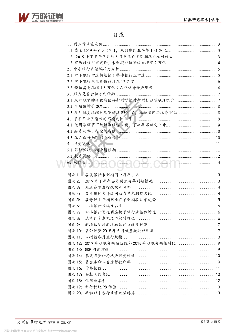 银行行业投资策略报告：同业信用风险重定价影响分析.pdf_第2页