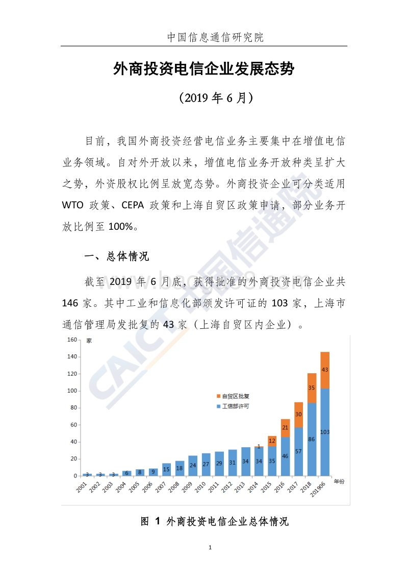 2019年6月外商投资电信企业发展态势.pdf_第2页