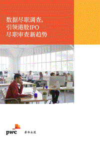 数据尽职调查，引领港股IPO尽职审查新趋势.pdf