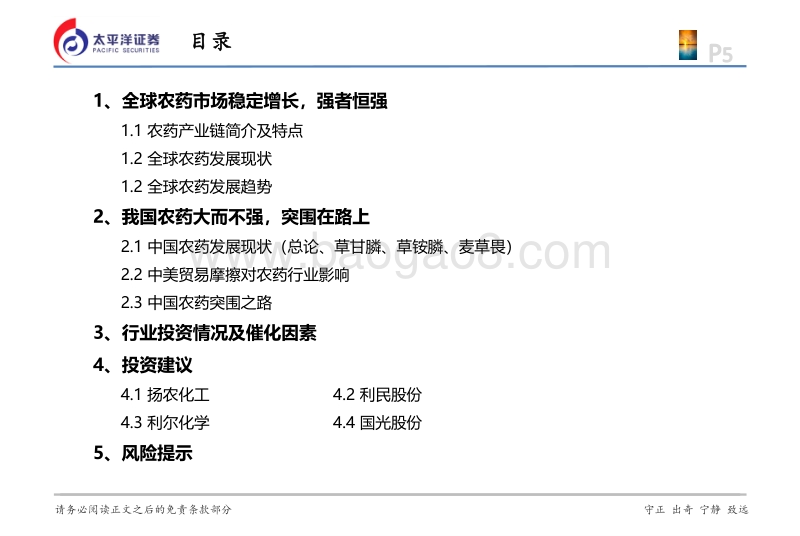 我国农药行业突围之路及投资策略.pdf_第5页
