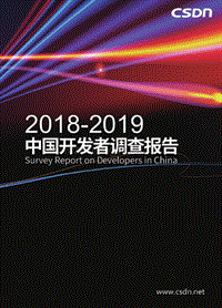 2018-2019中国开发者调查报告.pdf