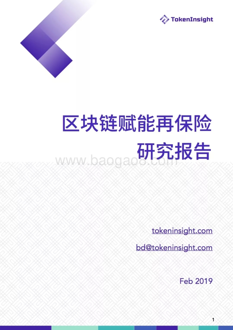 区块链赋能再保险研究报告.pdf_第1页