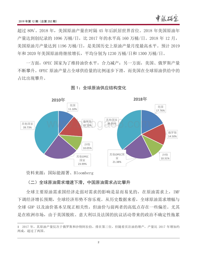 主导全球原油价格走势的因素研判：基于商品属性、金融属性的视角.pdf_第3页