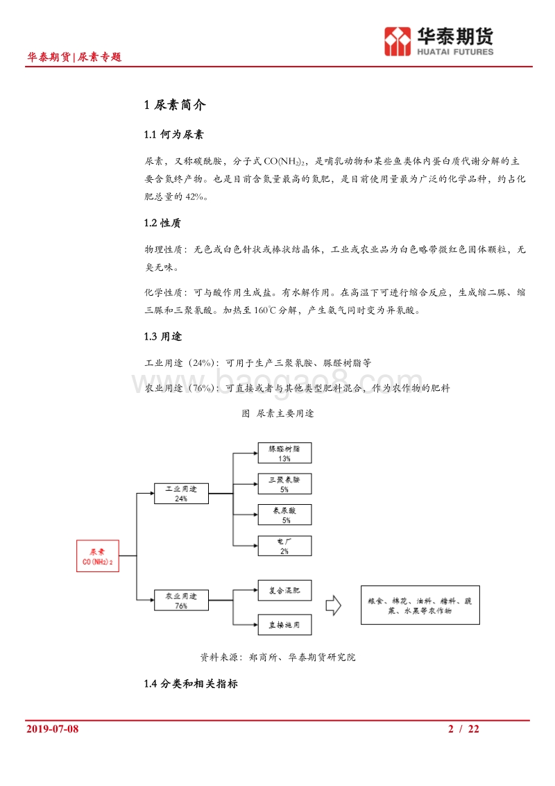 尿素产业链基础：尿素产业链基础研究报告.pdf_第2页