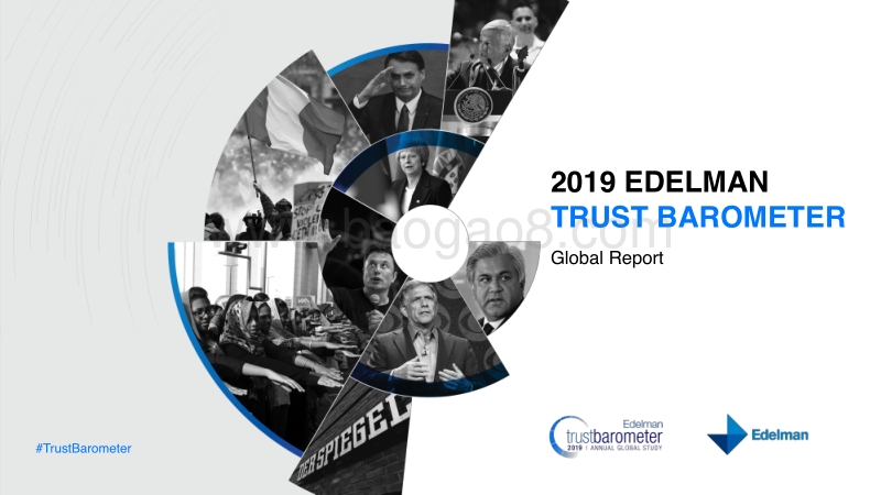 2019爱德曼信任度调查全球报告（英文版）.pdf_第1页
