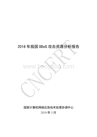 2018年我国DDoS攻击资源分析报告.pdf