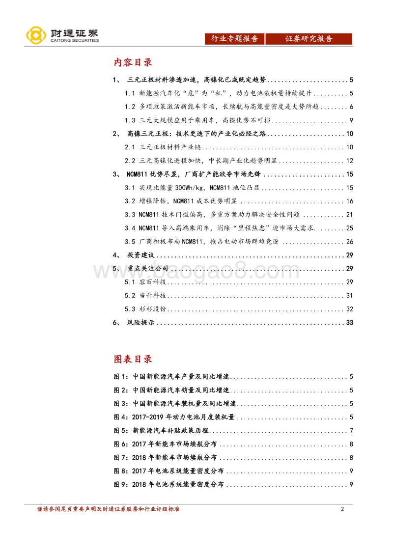 锂电正极材料专题报告：三元高景气，NCM811拔头筹.pdf_第2页