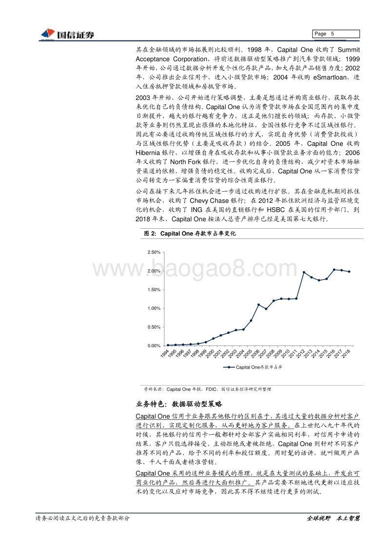 大零售信贷系列研究之二：CapitalOne的数据驱动型银行模式.pdf_第5页