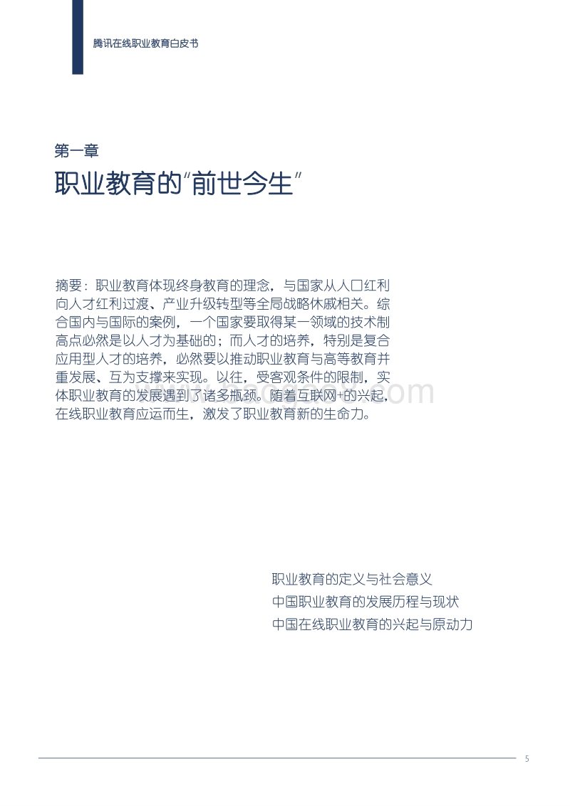 中国在线职业教育市场发展报告.pdf_第5页