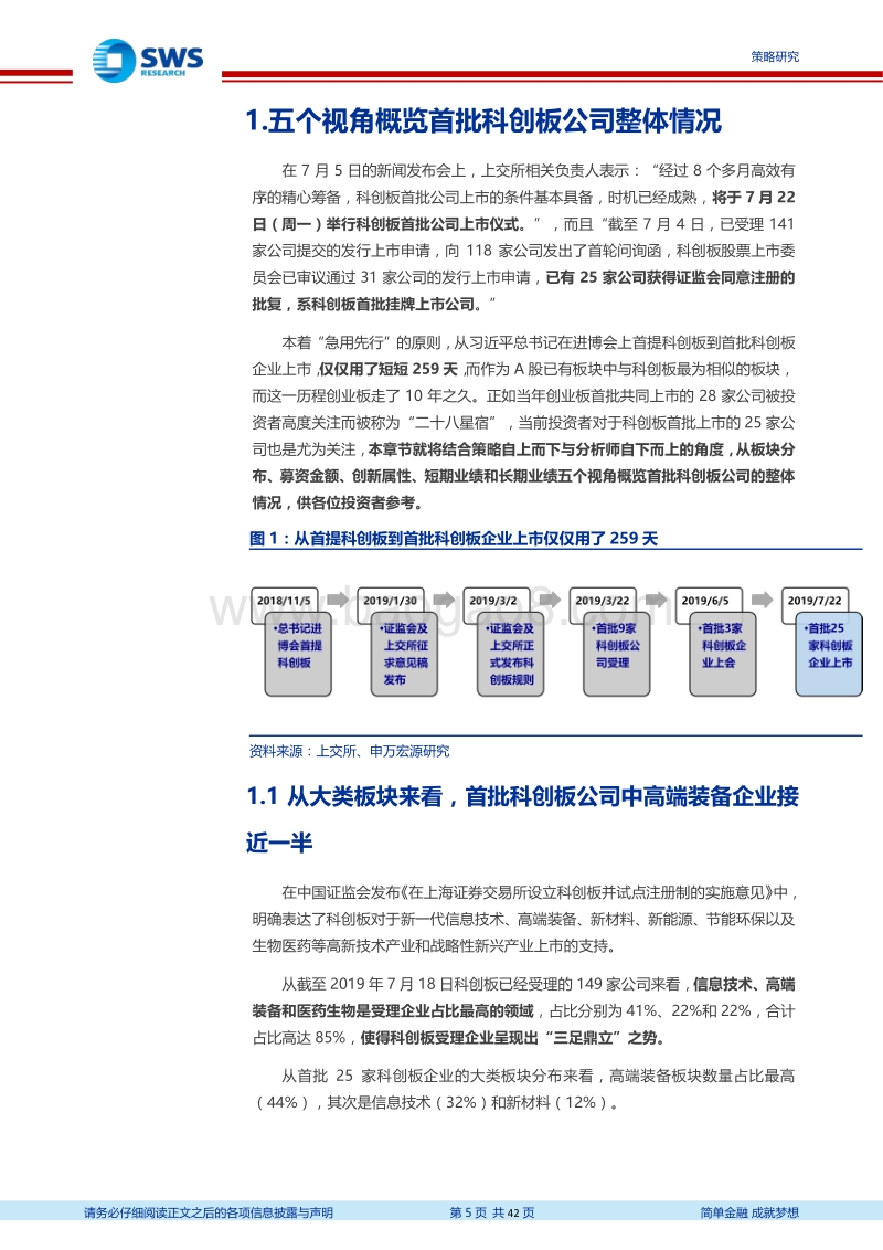 科创板专题报告：科创板首批上市企业全景透视.pdf_第5页