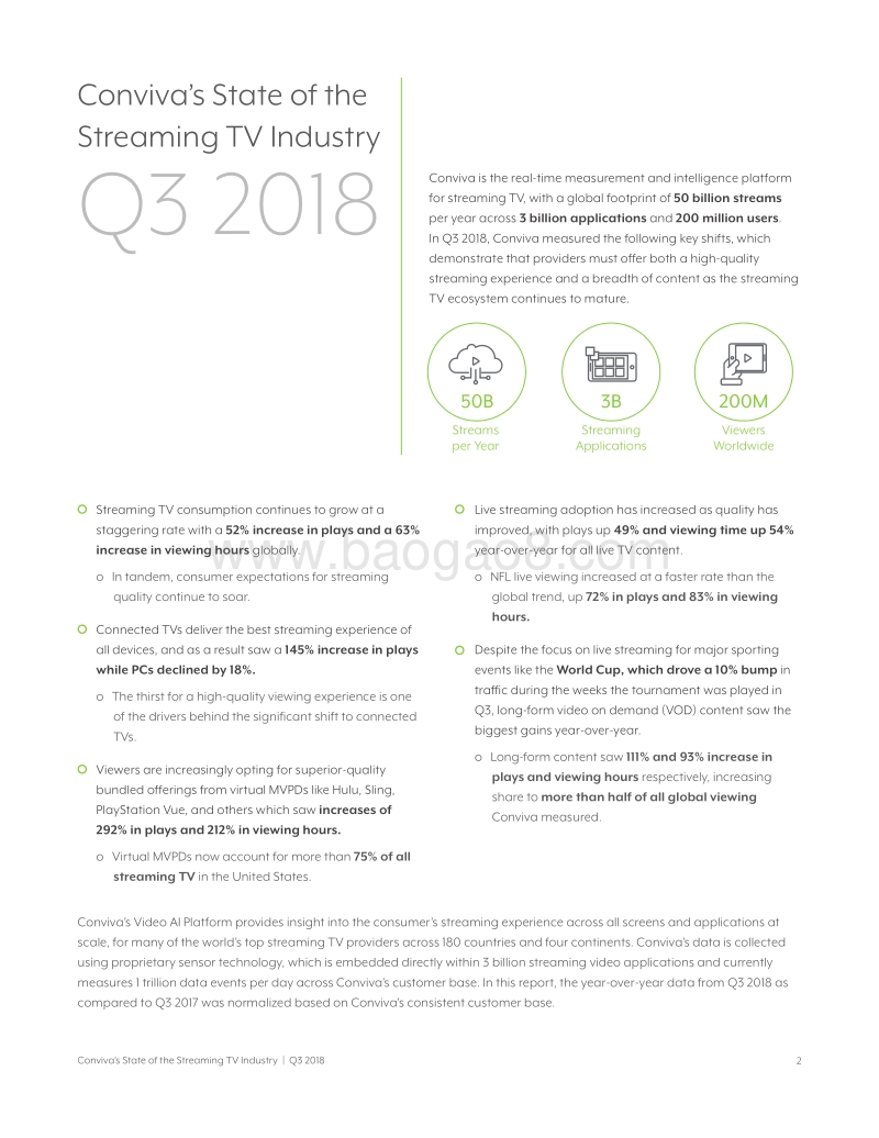 2018年Q3流媒体电视行业现状（英文版）.pdf_第2页