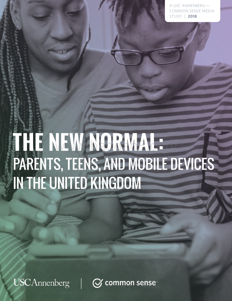 新常态：英国的父母、青少年和移动设备（英文版）.pdf_第1页