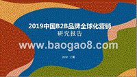 2019中国B2B品牌全球化营销研究报告.pptx