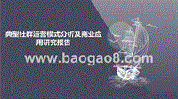 典型社群运营模式分析及商业应用研究报告.pptx