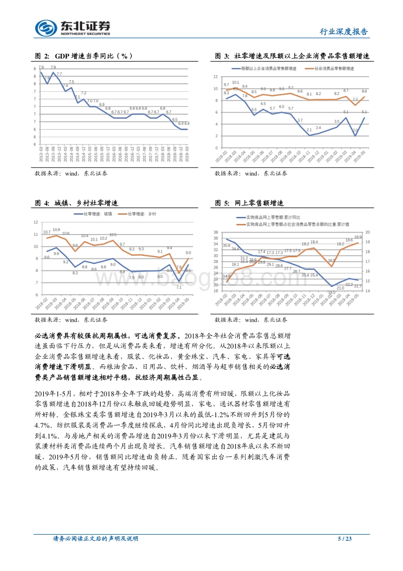 商业贸易行业深度报告：消费企稳回升，关注效率改善龙头.pdf_第5页