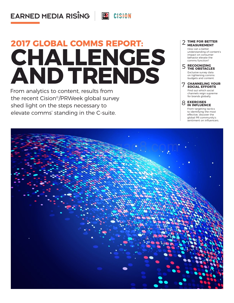 2017年全球通讯报告：挑战和趋势（英文版）.pdf_第1页