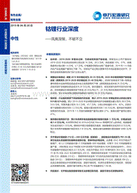 钴锂行业深度：凤凰涅槃，不破不立.pdf