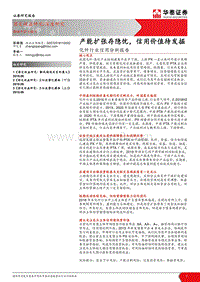 化纤行业信用分析报告：产能扩张存隐忧，信用价值待发掘.pdf