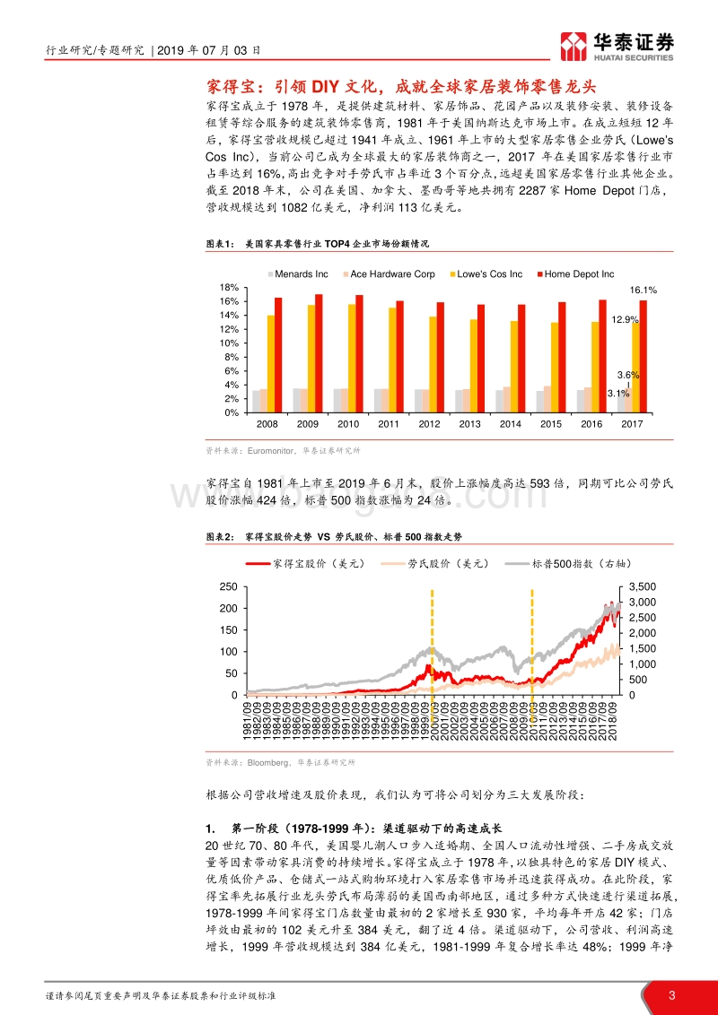 海外龙头成长复盘系列之家得宝：精准定位市场需求，渠道发力铸造龙头.pdf_第3页
