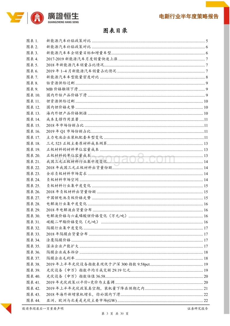 电新2019半年度策略：锂电拨云见日，风光景气上行.pdf_第3页