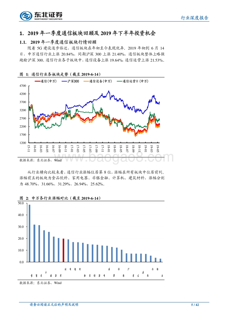 通信行业深度报告：5G产业链加速推进，下游应用场景逐步落地.pdf_第5页